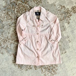 Burberry Pink Trench Coat